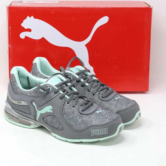 Puma Women's Cell Riaz Gray Athletic Sneakers - Picture 6 of 6